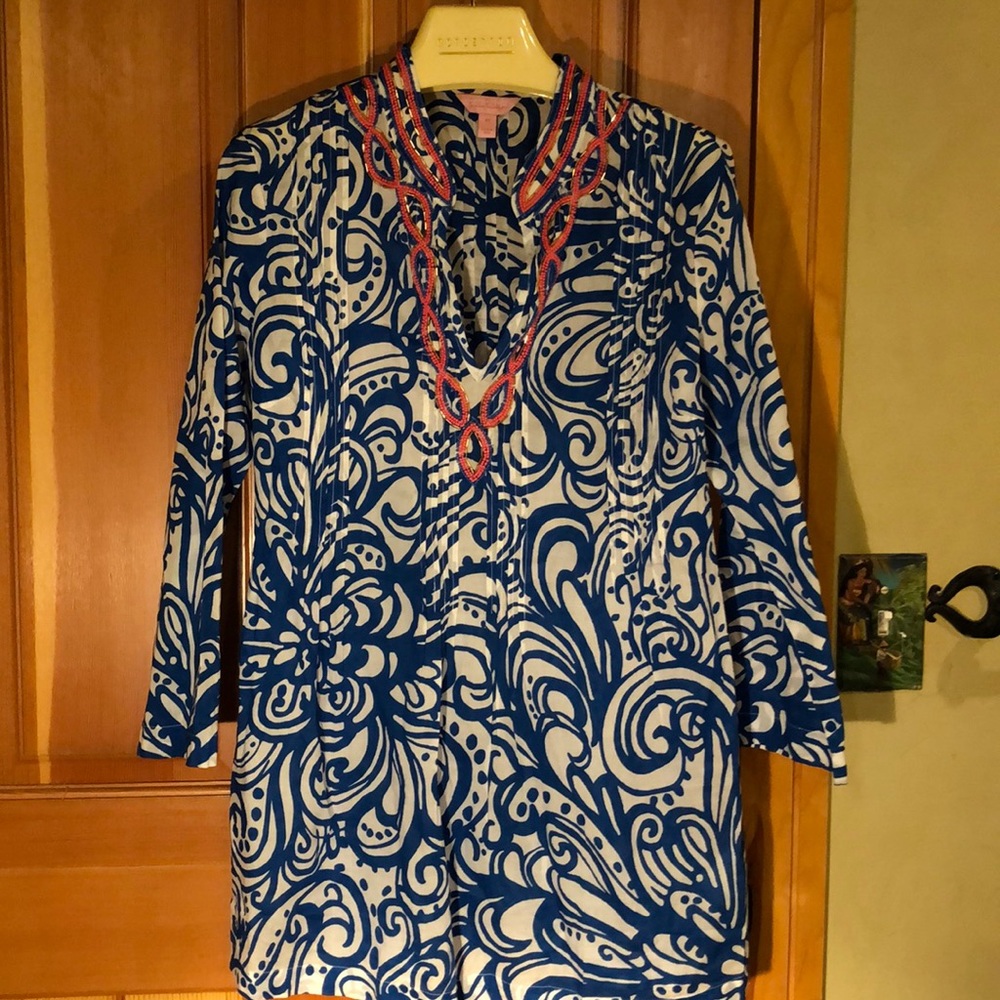 Lilly Pulitzer beaded top